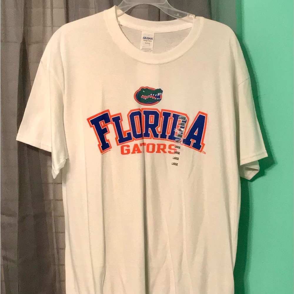 Gildan White Florida Team Tee